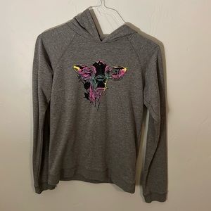 Rock & Roll Cowgirl Cow Hoodie